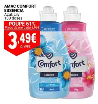 Neomáquina Amac comfort essencia promoção