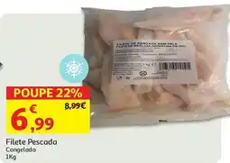 Auchan Filete Pescada Congelado promoção