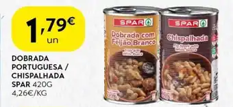 Spar Dobrada portuguesa / chispalhada spar promoção