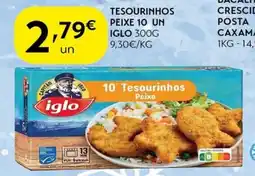 Spar Tesourinhos peixe 10 un iglo promoção