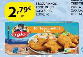 Spar Tesourinhos peixe 10 un iglo promoção