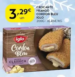 Spar Crocante frango cordon bleu iglo promoção