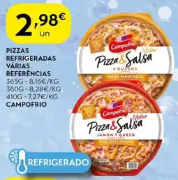 Pizzas refrigeradas várias referencias