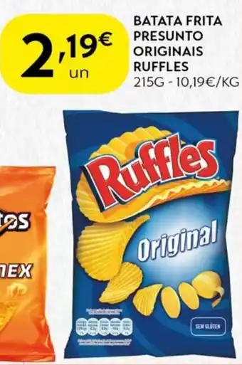 Spar Batata frita presunto originais ruffles promoção