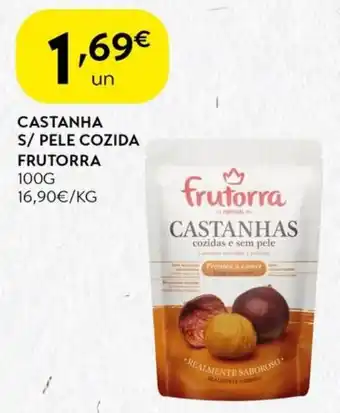 Spar Castanha s/ pele cozida frutorra promoção