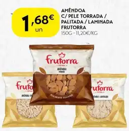 Spar Amêndoa c/ pele torrada / palitada/laminada frutorra promoção