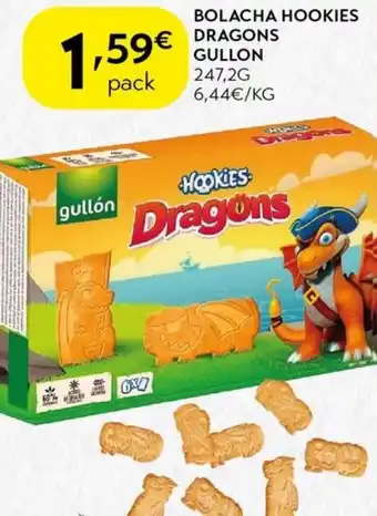 Spar Bolacha hookies dragons gullon promoção