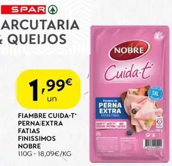 Spar Fiambre cuida-t* perna extra fatias finissimos nobre promoção