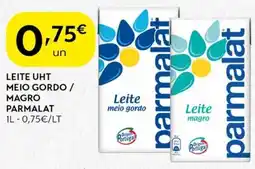 Spar Leite uht meio gordo / magro parmalat promoção