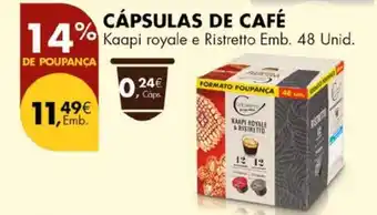 Pingo Doce Cápsulas de café promoção