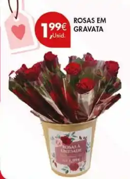 Pingo Doce Rosas em gravata promoção