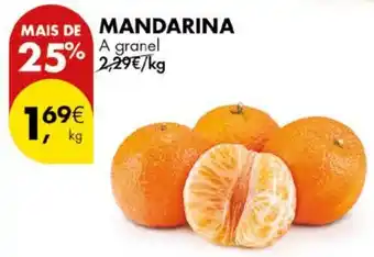 Pingo Doce Mandarina A granel promoção