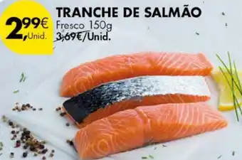 Pingo Doce Tranche de salmão fresco promoção