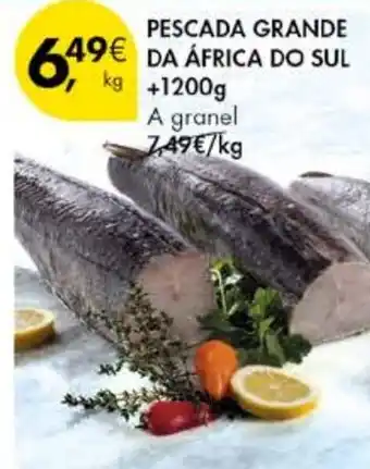 Pingo Doce Pescada grande da áfrica do sul +1200 g promoção