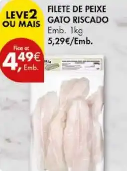 Pingo Doce Filete de peixe gato riscado promoção