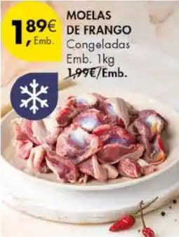 Pingo Doce Moelas  de frango congeladas promoção