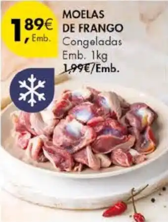 Pingo Doce Moelas  de frango congeladas promoção