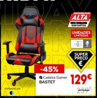 Cadeira Gamer BASTET