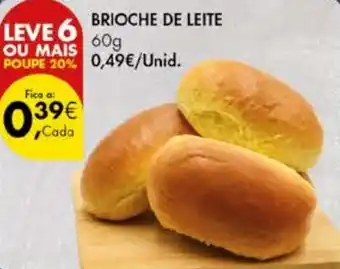 Pingo Doce Brioche de leite promoção