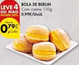 Pingo Doce Bola de berlim promoção