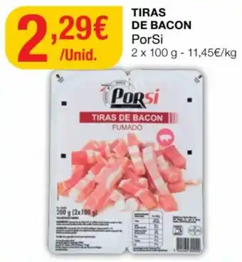 Intermarché Tiras de Bacon 2x100g promoção