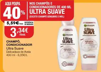 Intermarché Champô Condicionador Ultra Suave 400ml promoção