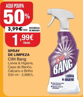 Intermarché Spray de Limpeza Cillit Bang 500ml promoção
