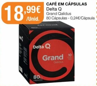Café em Cápsulas Delta Q 80 Cápsulas