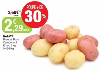 Intermarché Batata 5kg promoção