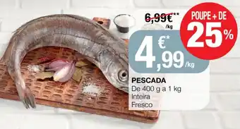 Intermarché Pescada de 400g a 1kg promoção