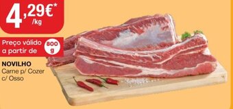 Intermarché Novilho Carne p/Cozer c/Osso 800g promoção