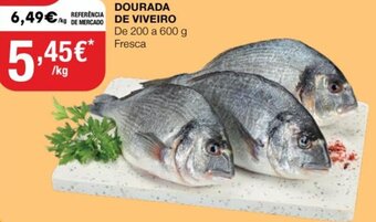 Intermarché Dourada de Viveiro 200 a 600g promoção