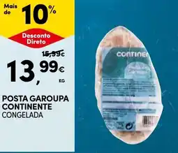 Continente Posta garoupa continente congelada promoção