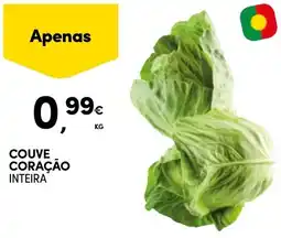 Continente Couve coração inteira promoção