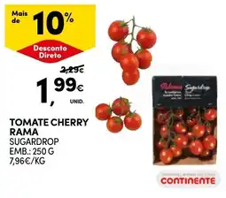 Continente Tomate cherry rama sugardrop promoção