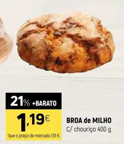 Coviran BROA de MILHO C/ chouriço promoção