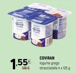 Coviran Coviran logurte grego stracciatella promoção