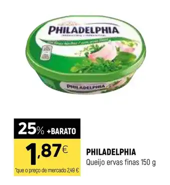 Coviran PHILADELPHIA Queijo ervas finas promoção