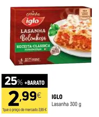 Coviran Iglo Lasanha promoção