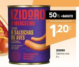 Coviran IZIDORO Salsichas aves promoção