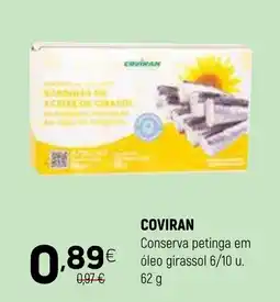 Coviran COVIRAN Conserva petinga em óleo girassol promoção