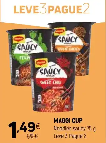 Coviran MAGGI CUP Noodles saucy promoção