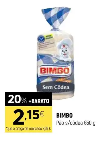 Coviran BIMBO Pão s/côdea promoção