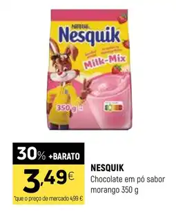 Coviran NESQUIK Chocolate em pó sabor morango promoção