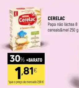 Coviran CERELAC Papa não láctea 8 cereais&mel promoção