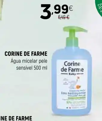 Coviran CORINE DE FARME Água micelar pele sensível promoção