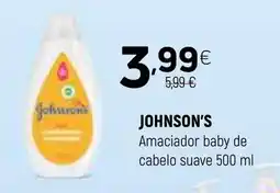 Coviran JOHNSON'S Amaciador baby de cabelo suave promoção