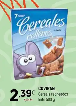 Coviran COVIRAN Cereais recheados leite promoção