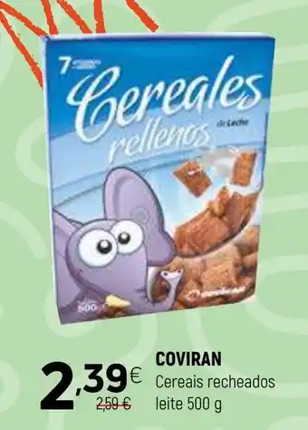 Coviran COVIRAN Cereais recheados leite promoção