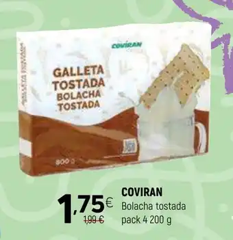 Coviran COVIRAN Bolacha tostada promoção